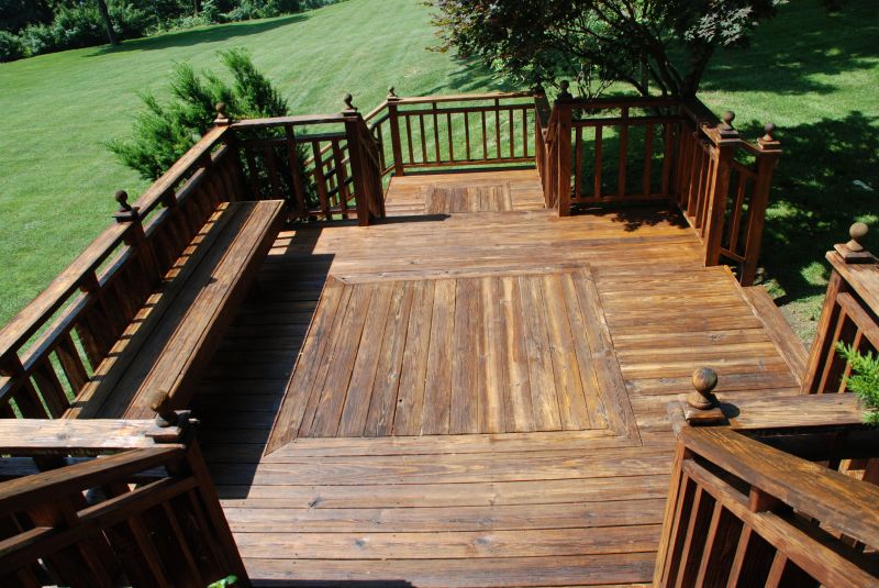 Finished Deck with Seating
