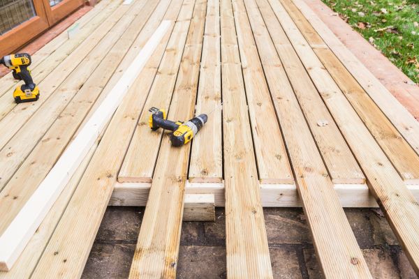 Damaged Deck Boards Repair in Huntington Station