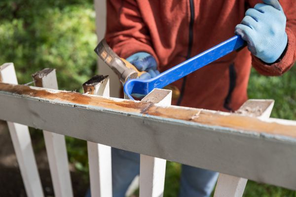 Deck Railing Replacement in Huntington Station