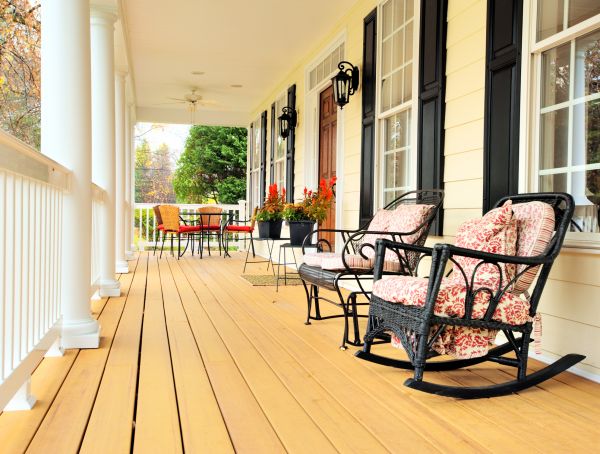 Porch Construction in Huntington Station