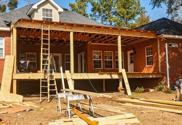 Sagging Deck Repair in Huntington Station