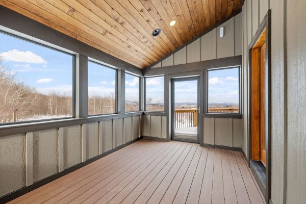 Porch Ceiling Installation in Huntington Station