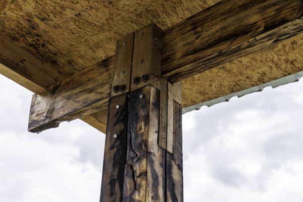 Deck Column Replacement in Huntington Station